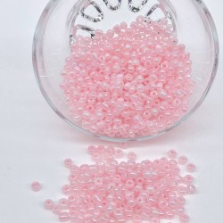 Parlak Pembe Rengi Kum Boncuk 4 Mm-KUM-1286