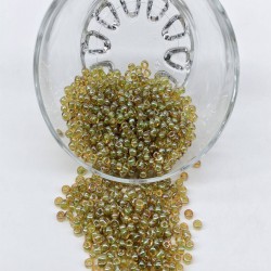 Yeşil Sarı Kum Boncuk 4 Mm-KUM-1287