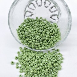 Yeşil Mat Rengi Kum Boncuk-KUM-1288