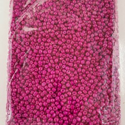 Fuşya Kum Boncuk 4 mm 500 gr-KUM-1289