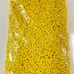 Kum Boncuk Sarı 4 mm 500 gr-KUM-1291