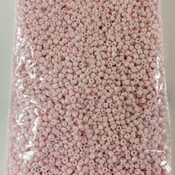 Açık Pembe Kum Boncuk 4 mm 500 gr-KUM-1297