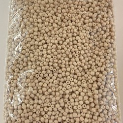 Bej Rengi Kum Boncuk 4 mm 500 gr-KUM-1299