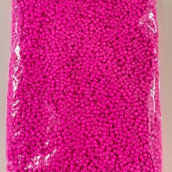 Neon Fuşya Kum Boncuk 3 mm 500 gr-KUM-1305