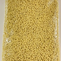 Mat Sarı Kum Boncuk 3 mm 500 gr-KUM-1306