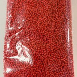 Kırmızı Kum Boncuk 3 mm 500 gr-KUM-1316