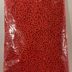Canlı Kırmızı Kum Boncuk 3 mm 500 gr-KUM-1319
