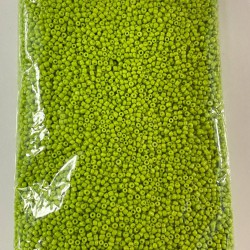 Açık Mat Yeşil Kum Boncuk 3 mm 500 gr-KUM-1321