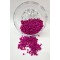 Mat Fuşya Kum Boncuk 4 mm 1 Paket 50 Gram-KUM-1329