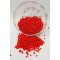 Kırmızı Kum Boncuk 4 mm 1 Paket 50 Gram-KUM-1332