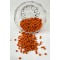 Mat Turuncu Kum Boncuk 4 mm 1 Paket 50 Gram-KUM-1341