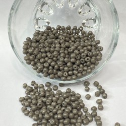 Taş Rengi Kum Boncuk 4 mm 1 Paket 50 Gram-KUM-1344