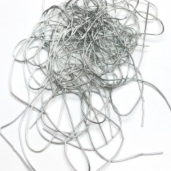 Gümüş Rengi El Nakışı Kurtçuk-KUR-1001