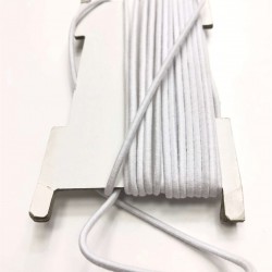 Beyaz Lastik 0,3 cm (1 mt )-LAS-1000