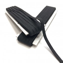 Siyah Lastik 0,5 cm (1 mt )-LAS-1002