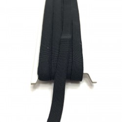 Siyah Lastik 1 cm (1 mt )-LAS-1003