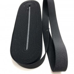 Siyah Lastik 2 cm (1 mt )-LAS-1011