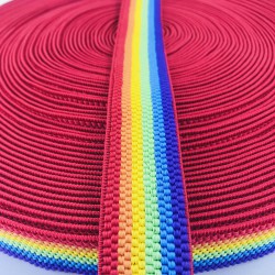 Gökkuşağı Desenli Lastik-LAS-1089