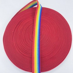 Gökkuşağı Desenli Lastik-LAS-1089