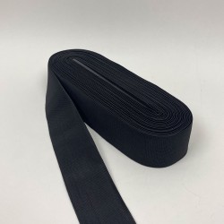 Siyah Yassı Lastik En 4 Cm 1 Top 10 Metre-LAS-1090