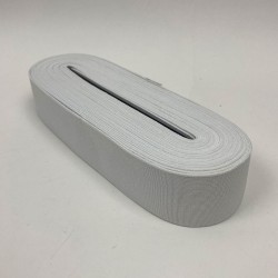 Beyaz Yassı Lastik En 4 Cm 1 Top 10 Metre-LAS-1091