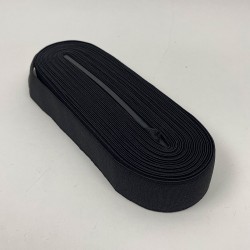 Siyah Yassı Lastik En 3 Cm 1 Top 10 Metre-LAS-1092