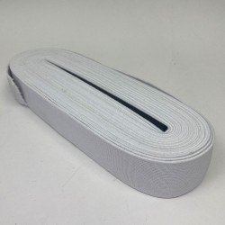 Beyaz Yassı Lastik En 3 Cm 1 Top 10 Metre-LAS-1093