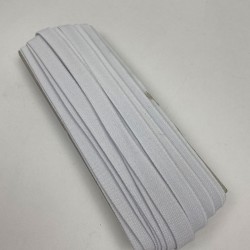 Beyaz Yassı Lastik En 1,5 Cm 1 Top 10 Metre-LAS-1098