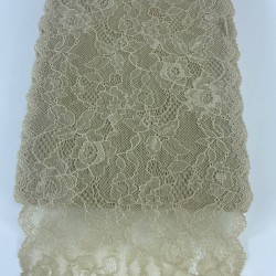 Vizon Geniş Likralı Esnek Dantel Dekoratif Süsleme-LKRDNTL-1004