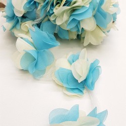 Ebruli Lazer Kesim Tül Çiçek-LKT-1011