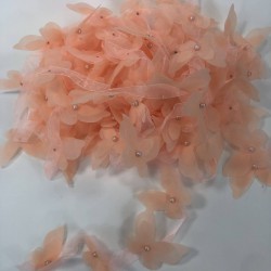 Somon Renk Lazer Kesim Kelebek Şerit-LKT-1109