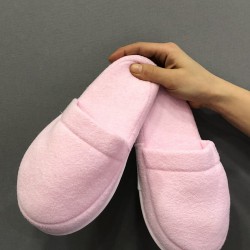 Pembe Havlu Lohusa Terlik-LOH-1001 Pembe Havlu Lohusa Terlik-LOH-1001