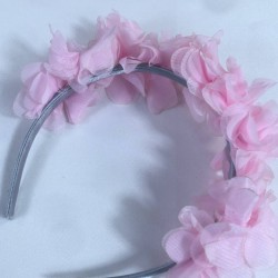 Pembe Özel Tasarım Çiçekli Kına Lohusa Tacı Hediyelik Taç-LOH-1039 Pembe Özel Tasarım Çiçekli Kına Lohusa Tacı Hediyelik Taç-LOH-1039