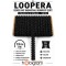 Siyah Loopera Dense Knit Kabartmalı Dekoratif Şerit &ndash; Premium El İşi S&uuml;sleme 1 Metre-LOOPERA-1
