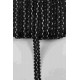 Siyah G&uuml;m&uuml;ş Loopera Dense Knit Kabartmalı Dekoratif Şerit &ndash; Premium El İşi S&uuml;sleme 1 Metre-LOOPERA-10