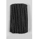 Siyah G&uuml;m&uuml;ş Loopera Dense Knit Kabartmalı Dekoratif Şerit &ndash; Premium El İşi S&uuml;sleme 1 Metre-LOOPERA-10