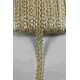 Parlak Krem Loopera Dense Knit Kabartmalı Dekoratif Şerit &ndash; Premium El İşi S&uuml;sleme 1 Metre-LOOPERA-12