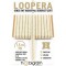 Krem Gold Loopera Dense Knit Kabartmalı Dekoratif Şerit &ndash; Premium El İşi S&uuml;sleme 1 Metre-LOOPERA-17