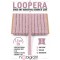Pudra Loopera Dense Knit Kabartmalı Dekoratif Şerit &ndash; Premium El İşi S&uuml;sleme 1 Metre-LOOPERA-18