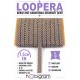 Lila Sarı Loopera Dense Knit Kabartmalı Dekoratif Şerit &ndash; Premium El İşi S&uuml;sleme 1 Metre-LOOPERA-21
