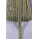 Gold Krem Loopera Dense Knit Kabartmalı Dekoratif Şerit &ndash; Premium El İşi S&uuml;sleme 1 Metre-LOOPERA-22