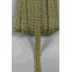 Sarı G&uuml;m&uuml;ş Loopera Dense Knit Kabartmalı Dekoratif Şerit &ndash; Premium El İşi S&uuml;sleme 1 Metre-LOOPERA-23