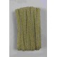 Sarı G&uuml;m&uuml;ş Loopera Dense Knit Kabartmalı Dekoratif Şerit &ndash; Premium El İşi S&uuml;sleme 1 Metre-LOOPERA-23