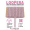 Pembe G&uuml;m&uuml;ş Loopera Dense Knit Kabartmalı Dekoratif Şerit &ndash; Premium El İşi S&uuml;sleme 1 Metre-LOOPERA-25