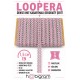 Pembe G&uuml;m&uuml;ş Loopera Dense Knit Kabartmalı Dekoratif Şerit &ndash; Premium El İşi S&uuml;sleme 1 Metre-LOOPERA-25