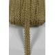 Gold Bej Loopera Dense Knit Kabartmalı Dekoratif Şerit &ndash; Premium El İşi S&uuml;sleme 1 Metre-LOOPERA-26
