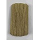 Gold Bej Loopera Dense Knit Kabartmalı Dekoratif Şerit &ndash; Premium El İşi S&uuml;sleme 1 Metre-LOOPERA-26