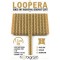 Gold Bej Loopera Dense Knit Kabartmalı Dekoratif Şerit &ndash; Premium El İşi S&uuml;sleme 1 Metre-LOOPERA-26