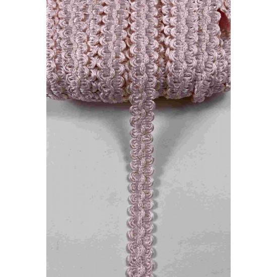 Somon Loopera Dense Knit Kabartmalı Dekoratif Şerit &ndash; Premium El İşi S&uuml;sleme 1 Metre-LOOPERA-3