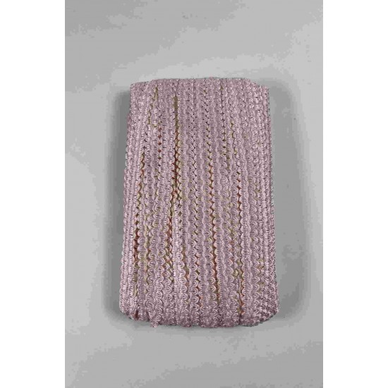 Somon Loopera Dense Knit Kabartmalı Dekoratif Şerit &ndash; Premium El İşi S&uuml;sleme 1 Metre-LOOPERA-3